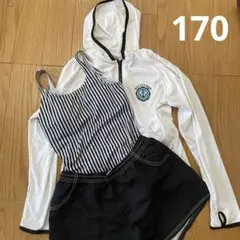 フィラ ラッシュガード セパレート水着 パンツ 3点セット ジュニア 170