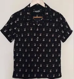 美品ヒステリックグラマー✖️プレイボーイ　レーヨンシャツサイズSのサムネイル