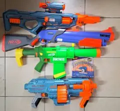 Nerf Fortnite 3点セットBOSS MERG-12 他 - メルカリ