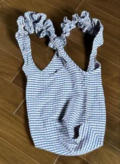 フリルギンガムチェックバッグ