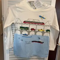 No.2 新品　交通機関イラスト ロンＴ　 110