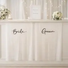 結婚式 ウェディング 受付タペストリー 受付サイン
