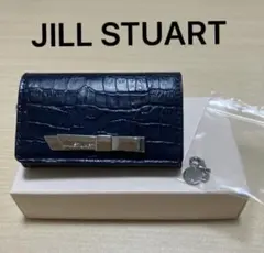 JILL STUART レザーキーケース★未使用★ネイビー