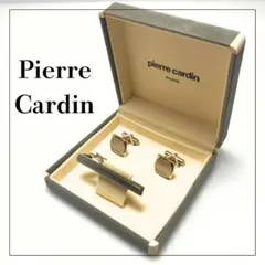 正規品 美品 ピエールカルダン タイピン カフス シルバー シンプル スーツ