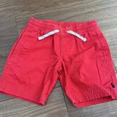 Polo Ralph Lauren 赤いショートパンツ 3/3T