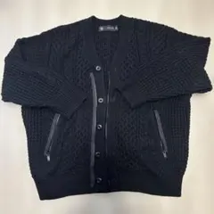 GU UNDERCOVER ブラックカーディガン 3XL