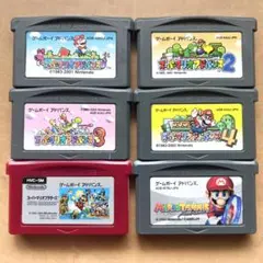 スーパーマリオアドバンス 1234 マリオテニス スーパーマリオブラザーズGBA