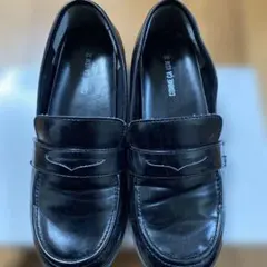 COMME CA ISM ブラックローファー 21.0