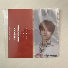 TREASURE HMV特典　ヨシ　しおり