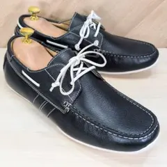 REGAL リーガル 24.5cm ドライビング シューズ ネイビー系 S556