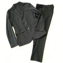 グリーンレーベルリラクシング メンズ スーツ カジュアル ソロテックス L 黒