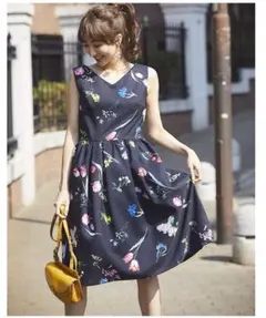 最終値下げ トッコクローゼット  花柄ワンピース 未使用