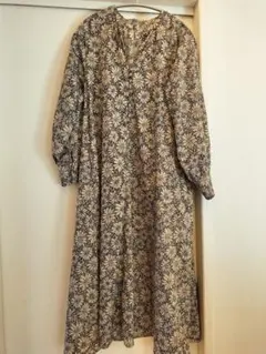 ITEMS URBANRESEARCH アーバンリサーチ花柄ラグランワンピース