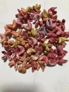 ハンドメイド　くくり花1350個＋ビーズ付きくくり花300個　セット 2026年最新】くくり花の人気アイテム - メルカリ