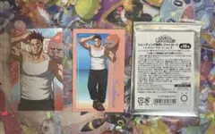 僕のヒーローアカデミア　箔押しフォトカード2枚　轟炎司　エンデヴァー