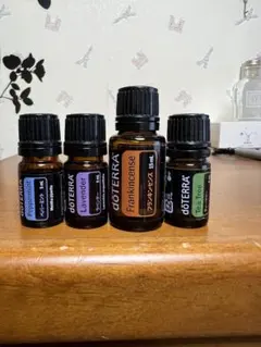 華蓮　ドテラ　ペパーミント&ティーツリー&バランス&ラベンダー　新品未開封 華蓮 ドテラ ペパーミント&ティーツリー&バランス&ラベンダー 新品未