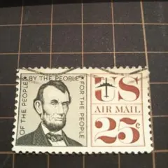 米国ビンテージ使用済切手　4￠リンカーン 米国ビンテージ使用済切手 4￠リンカーン Yahoo!オークション