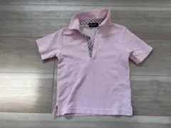 キッズ服　100センチ　半袖　Tシャツ　ピンク　ポロシャツ　コムサ