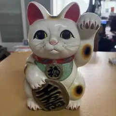 招き猫 瀬戸焼 染付 春悦 カズタミアート - メルカリ
