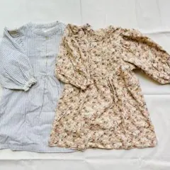 美品 ▶︎ アプレレクール ワンピース 2枚