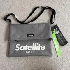 新品 Satellite B.W.D.M. ショルダーバッグ グレー