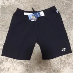 新品 タグ付きYONEX ヨネックス UNIハーフパンツ ブラック Oサイズ