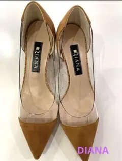 ダイアナ　DIANA チャンキーヒールパンプス