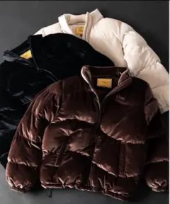 専用商品 dime ベルベット ダウンジャケット DIMEVELVET QUILTED PUFFER - Apple Butter Store