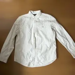 POLOラルフローレン ホワイト ボタンダウンシャツ