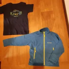 mont-bell フリースジャケット　Ｔシャツセット