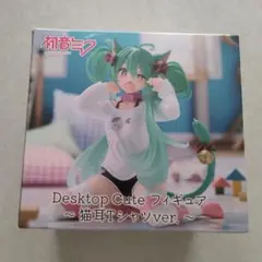 2025年最新】初音ミク Desktop Cute フィギュア ～猫耳Tシャツver.～の