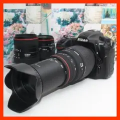 ❤️予備バッテリー付き❤️Nikon D750 超望遠 トリプルレンズセット 