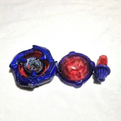 ベイブレードX コバルトドレイク4-60F メタルコート ブルー レアベイ