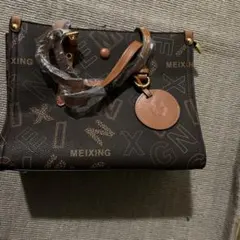 MEIXING ブラウン ショルダーバッグ