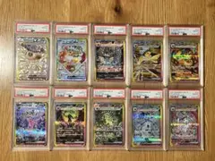 【PSA10・PSA8・10連番】ブイズSAR テラスタルフェスex 図鑑順