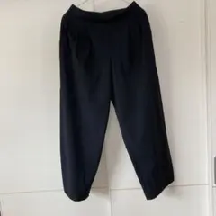 UNIQLOエアリズム 黒 ワイドパンツ・イージーパンツ