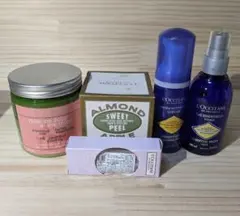 ロクシタン　ヘアパック、スクラブパック、ハンドクリーム他