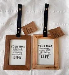 ハンキングフォトフレーム　2個セット