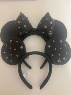 ミッキーマウス耳 カチューシャ 黒