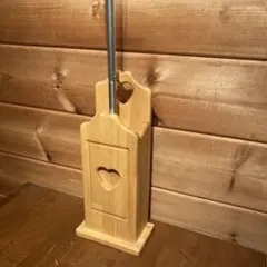 アメリカンカントリー家具 カントリーハート 収納付きコロコロスタンド