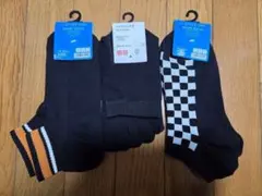 ユニクロ GU ソックス 3足セット 25-27cm
