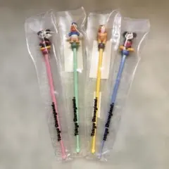 東京ディズニーランド ミッキー・ミニー・プーさん・ドナルド 耳かき ４本セット