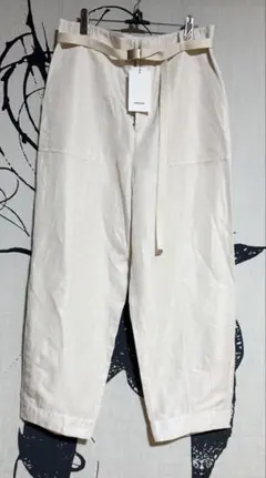 ebure エブール 40 ボタニカル　リネン　パンツ ebure エブール 40 ボタニカル リネン パンツ ebure(エブール