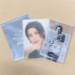 ラウール クリアステッカー チラ見カード チケット風カード 各1枚