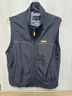 ブラック ノースリーブ ベスト　Lサイズ