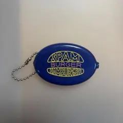 SPAM スパム ラバーコインケース ブルー