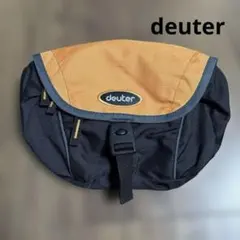 [未使用に近い]deuter ボディバッグ オレンジ/ブラック