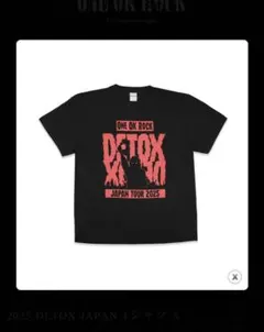 ワンオク Tシャツ XLサイズ DETOX ツアー2025