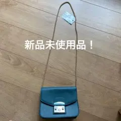 ショルダーバッグ　ミニバッグ♡新品未使用！グリーン　チェーンバック