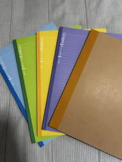 Campusノート4冊＋無印ノート1冊